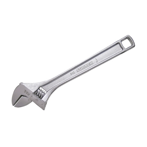 [H017430] SURTEK LLAVE AJUSTABLE 12"  512APERTURA 1-5/16" CROMADA