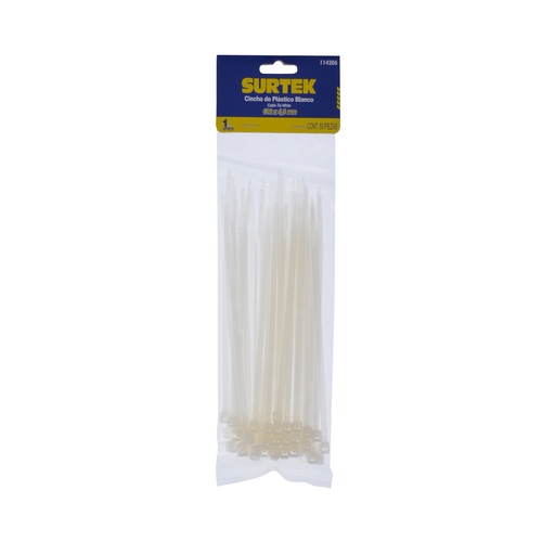 [H017223] SURTEK CINCHO-COLLARIN 50PZ   NATURAL 4.8X160MM 114206