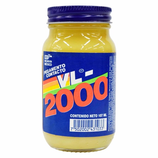 [C1000248] VL 2000 PEGAMENTO CONTACTO    107ML AMARILLO