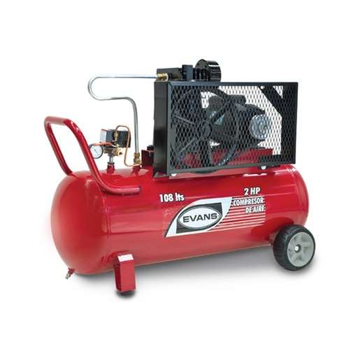 [C1003048] EVANS COMPRESOR E150ME200-108 2HP 108L LUBRICADO PROF