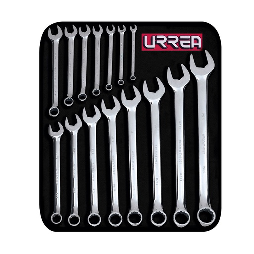 [C2001420] URREA LLAVE COMB STD JGO/15PZ 1200F