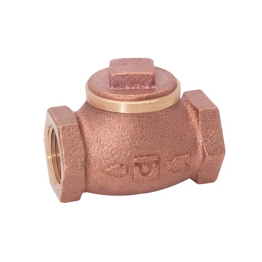 [HC02767] URREA VALVULA CHECK           HORIZONTAL 1/2" 125LBS SELLO T