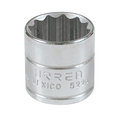 [C2001884] URREA DADO 3/8 CORTO 12 PTAS  22.5MM7/8 5228