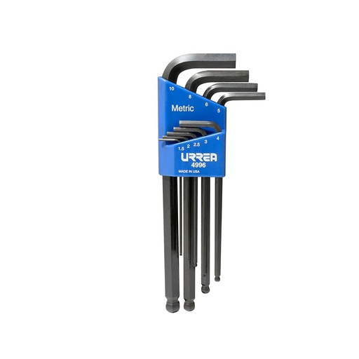 [C2001680] URREA LLAVE HEX "L" T-BOLA MM JGO/9PZ 4996