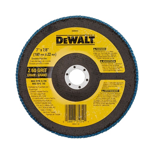 [C2003417] DEWALT DISCO LAMINADO 7X7/8   G60