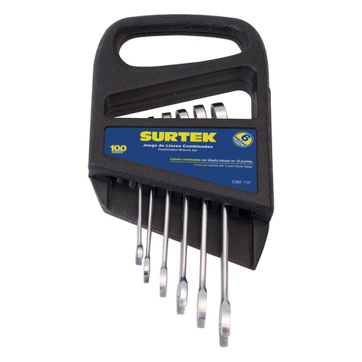 [C2003112] SURTEK JGO LLAVE COMB STD 6PZ F04S