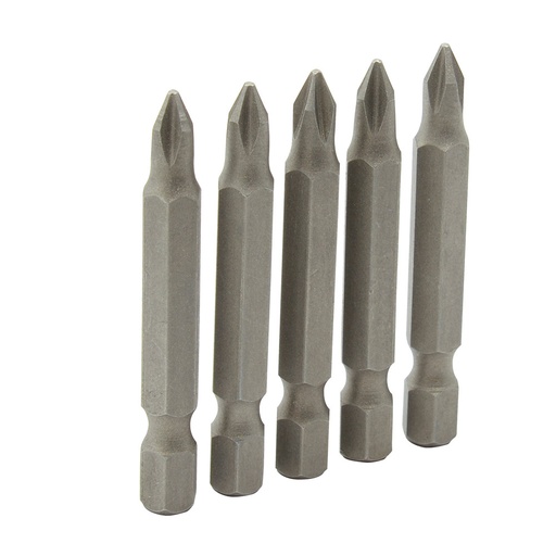 [C2007297] SURTEK JGO PUNTAS PHILLIPS    5PZ PH1 2" 1/4 HEX PF521