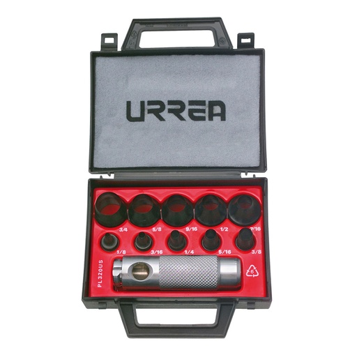 [C2007512] URREA JG SACABOCADOS 11PZ 1/8"A3/4"49901