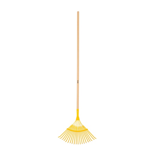 [C7001332] PRETUL ESCOBA METALICA EM-20P 17" CURVA P/JARDIN 20 DIENTES
