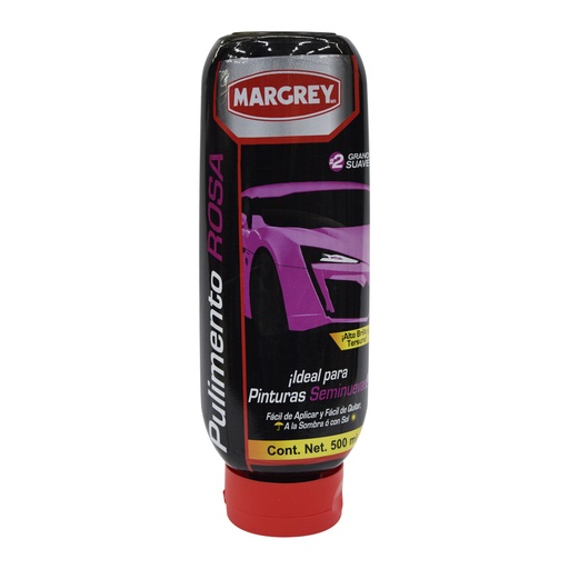 [C8000603] MARGREY PULIMENTO AUTOMOTRIZ  ROSA 500ML