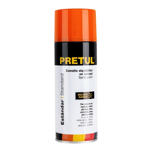 [HC25004] PRETUL ESMALTE AEROSOL NARANJA PA-NA-P