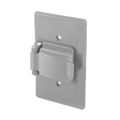 [HC00257] FULGORE PLACA DE PLASTICO PARA INTEMPERIE SENCILLO