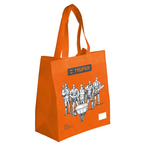 [HC05332] TRUPER BOLSA ECOLOGICA NARANJA30X40CM