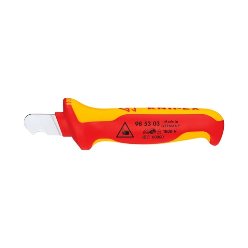 [HC07576] KNIPEX CUCHILLO PELACABLES    MANGO AISLANTE VDE 170MM