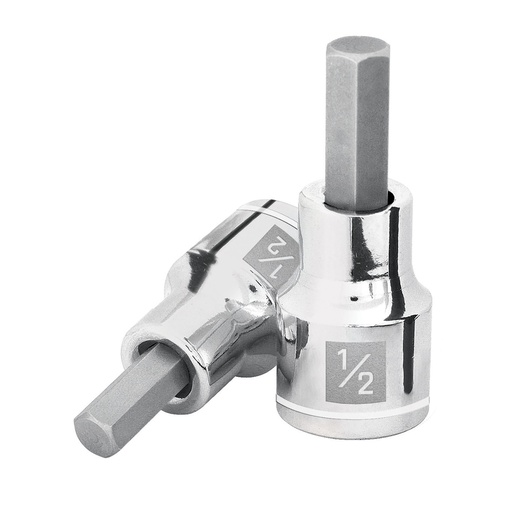 [HC04110] TRUPER DADO D-5441-1/2 1/2" CUADRO 1/2" PUNTA HEXAGONAL STD