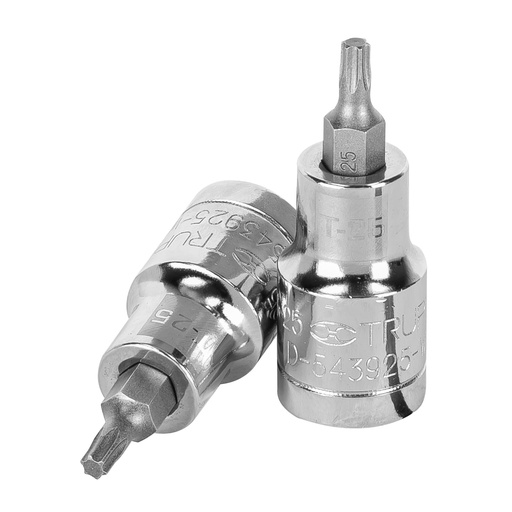 [HC04114] TRUPER DADO D-543925-W T-25 CUADRO 1/2" PUNTA TORX