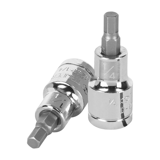 [HC04105] TRUPER DADO D-5441-1/4 1/4" CUADRO 1/2" PUNTA HEXAGONAL STD