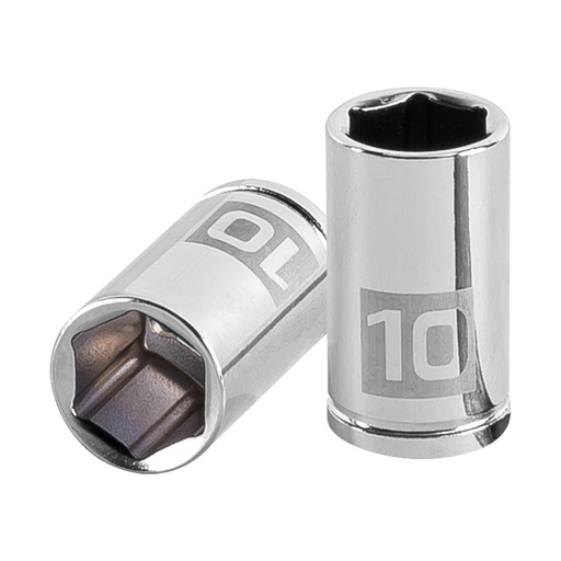 [HC15879] TRUPER DADO D-4710-M 10MM CUADRO 1/4" 6 PUNTAS MM