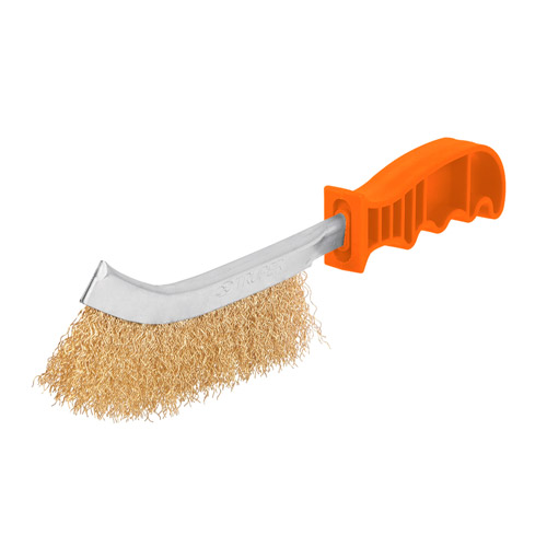 [HC16514] TRUPER CEPILLO CEA-10 CURVO ALAMBRE ONDULADO