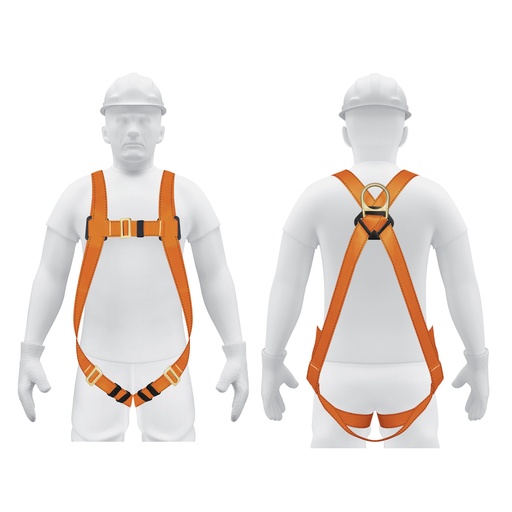 [HC15721] TRUPER ARNES CUERPO COMPLETO ARN-5435 1 ANILLO CONTRA CAIDA