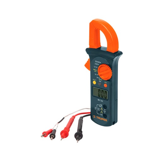 [HC16608] TRUPER MULTIMETRO DIGITAL MUT-202 DE GANCHO