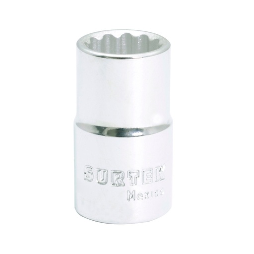 [HC10793] SURTEK DADO 1/2" STD 12 PTS 3/8 F5812