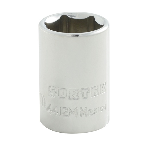 [HC10845] SURTEK DADO 1/4" MM 6 PTS 12MM
