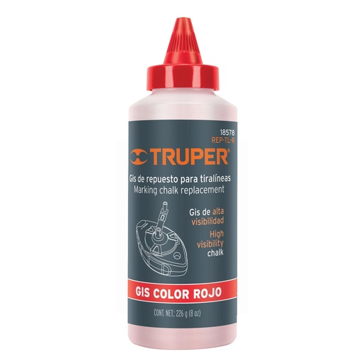 [HC16106] TRUPER GIS ROJO REP-TL-R  REPUESTO P/TIRALINEAS