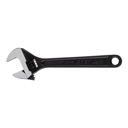 [HC16258] PRETUL LLAVE AJUSTABLE 8" 21823APERTURA 15/16" NEGRA