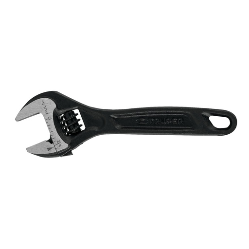 [HC16261] TRUPER LLAVE AJUSTABLE 4" 15497APERTURA 9/16" NEGRA