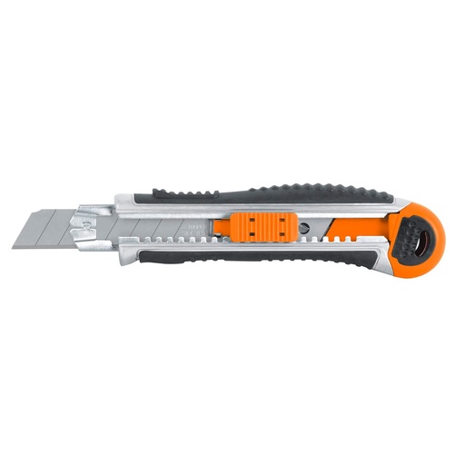 [HC16385] TRUPER CUTTER 18MM METALICO   C/GRIP TRABAJO PESADO CUT-6XX