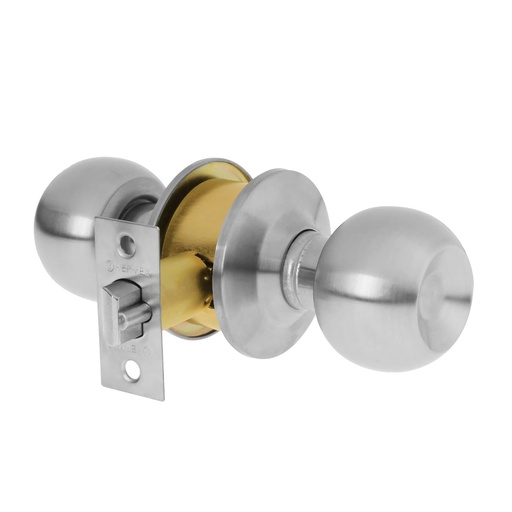 [HC17093] HERMEX CERRADURA BAL-CM-EP ESFERA ENTRADA CROMO MATE