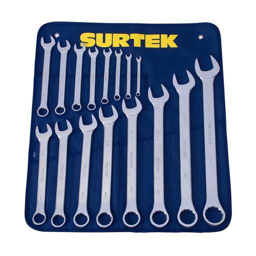 [HC13477] SURTEK JGO LLAVES COMB COM17 STK STD16PZ VINIL
