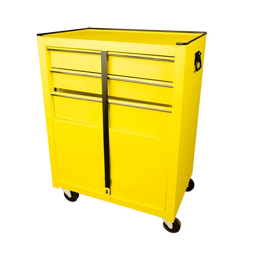 [HC12913] SURTEK GABINETE MOVIL         AMARILLO 3 GAVETAS 125100