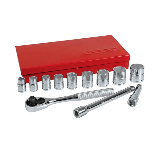 [HC13091] URREA DADOS JG/12PZ 3/8 52128 CJ MET