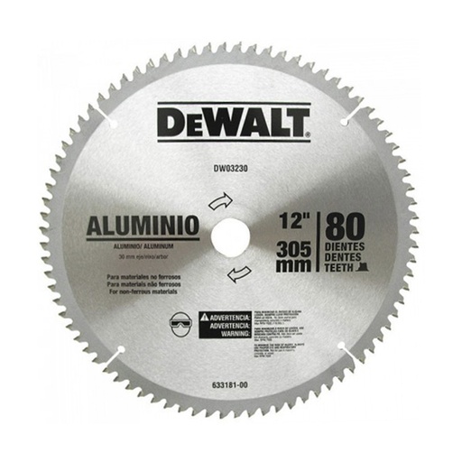 [HC17316] DEWALT DISCO P/SIERRA DW0323080 DTES 12" B&D