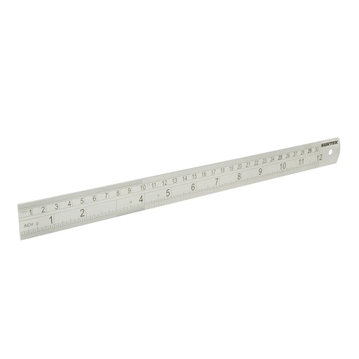[HC54082] SURTEK REGLA DE ACERO INOXIDABLE 12