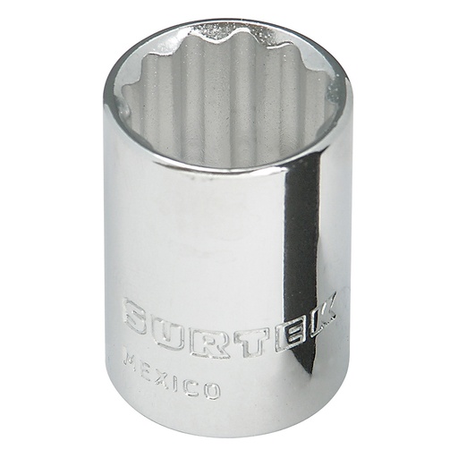 [HC54332] SURTEK DADO 3/8" STD 12 PTS 1" F5132