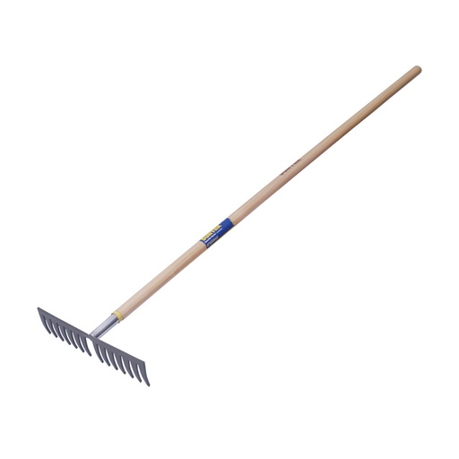 [HC54504] SURTEK RASTRILLO P/JARDIN     16DIENT 60" MGO MAD CURVO