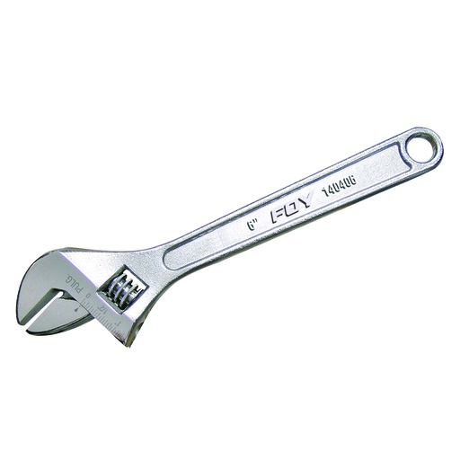 [HC54870] FOY LLAVE AJUSTABLE CROMADA 6"APERTURA 3/4" 140406