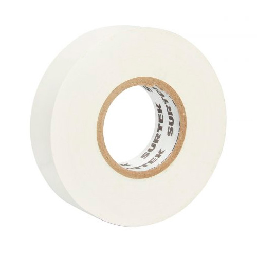 [HC55553] SURTEK CINTA AISLANTE BLANCA  19MMX18MTS 138012