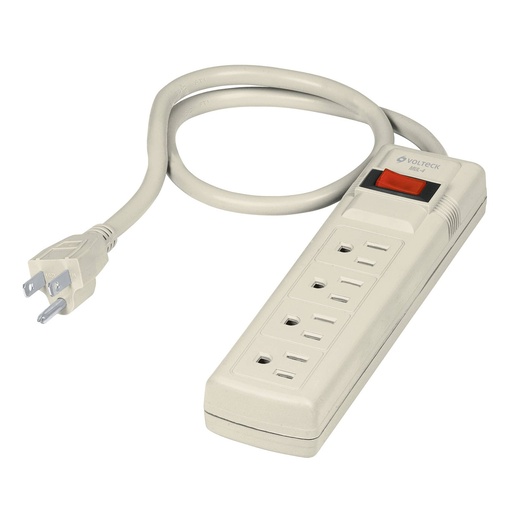 [HC56364] VOLTECK MULTICONTACTO MUL-4   4 ENTRADAS USO DOMESTICO