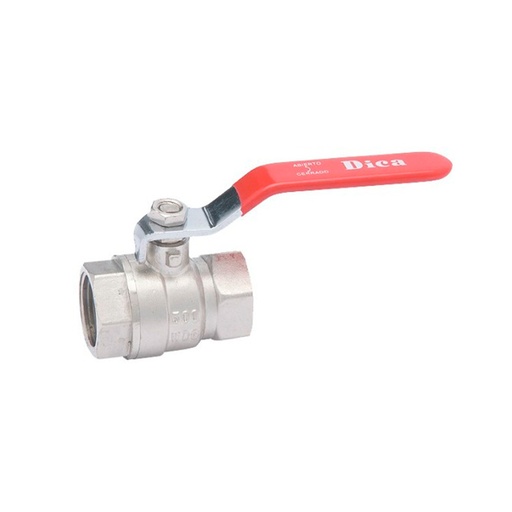 [HC55806] DICA VALVULA BOLA ROSCABLE    013MM 1/2" LATON