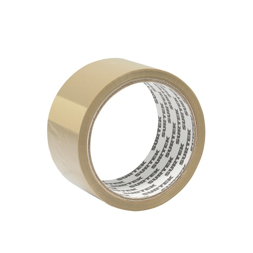 [HC55326] SURTEK CINTA DE EMPAQUE 2X40MT 138015  CANELA