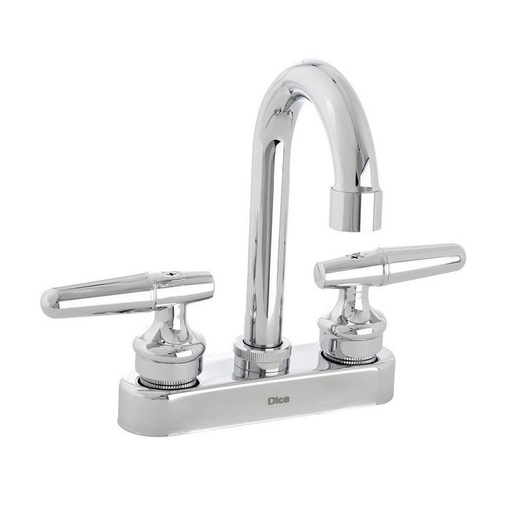 [HC55977] DICA MEZCLADORA P/LAVABO 4"   CROMO T/BAR CUB MAN 4051