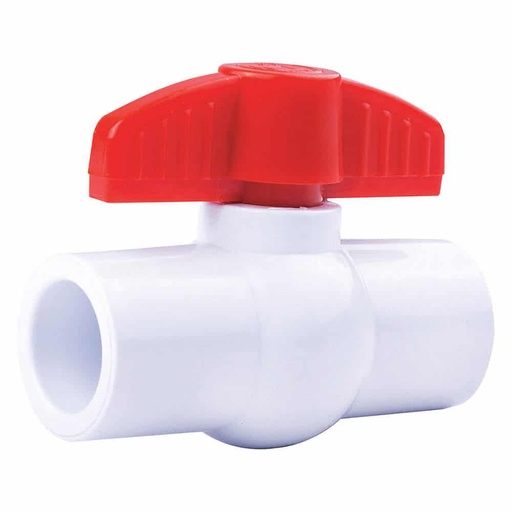 [HC55792] DICA VALVULA BOLA PVC         CEMENTAR 013MM 1/2" 150LBS