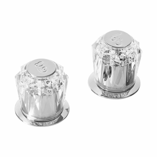 [HC55971] DICA MANERALES ACRILICO JGO   GDE TRANSP C/CHAPETON FDG