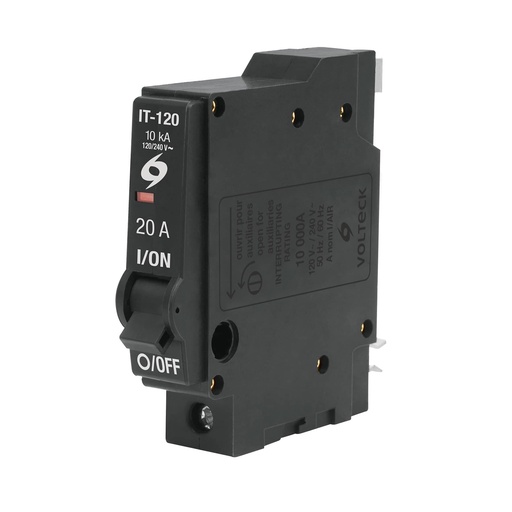 [HC56661] VOLTECH INTERRUPTOR IT-120 20A VOLTECH TERMOMAGNETICO 1 POLO