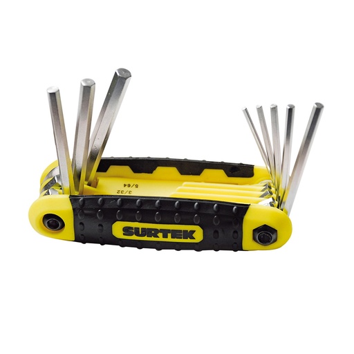 [HC56922] SURTEK LLAVE HEX MM EN NAVAJA 8PZALLFNX8M