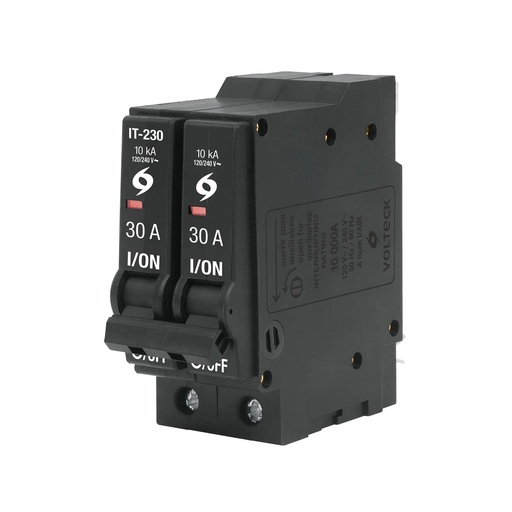 [HC56663] VOLTECH INTERRUPTOR IT-230 30A VOLTECH TERMOMAGNETICO 2 POLO
